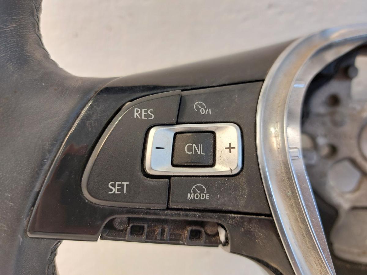 VW Golf 7 VII 5G AU Lederlenkrad Lenkrad 3 Speichen mit Multifunktion OEM