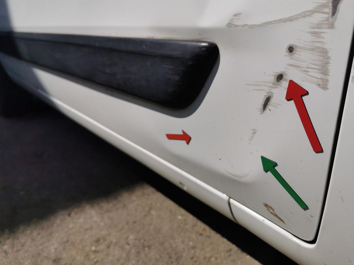 Peugeot Bipper A Beifahrertür Tür Autotür Rohbau vorn rechts EWP WEISS BANQUISE