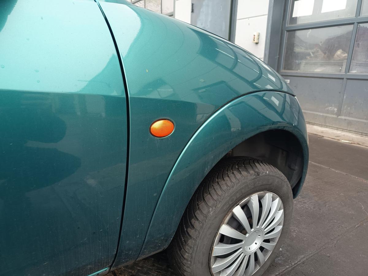 Ford KA RBT original Kotfl&uuml;gel rechts Karibik Gr&uuml;n Baujahr 1999