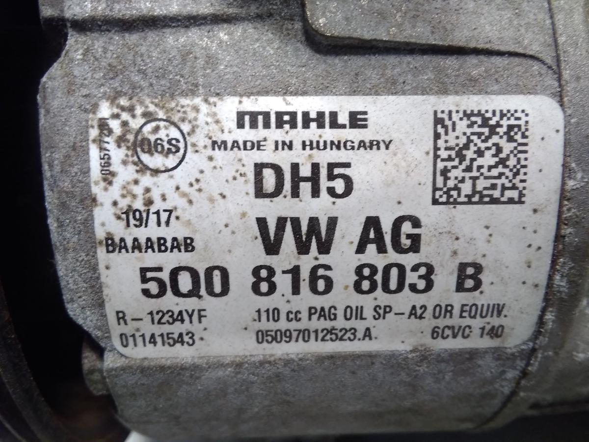 VW Golf 7 original Klimakompressor 1.6TDi 85kw DDYA Bj.2017