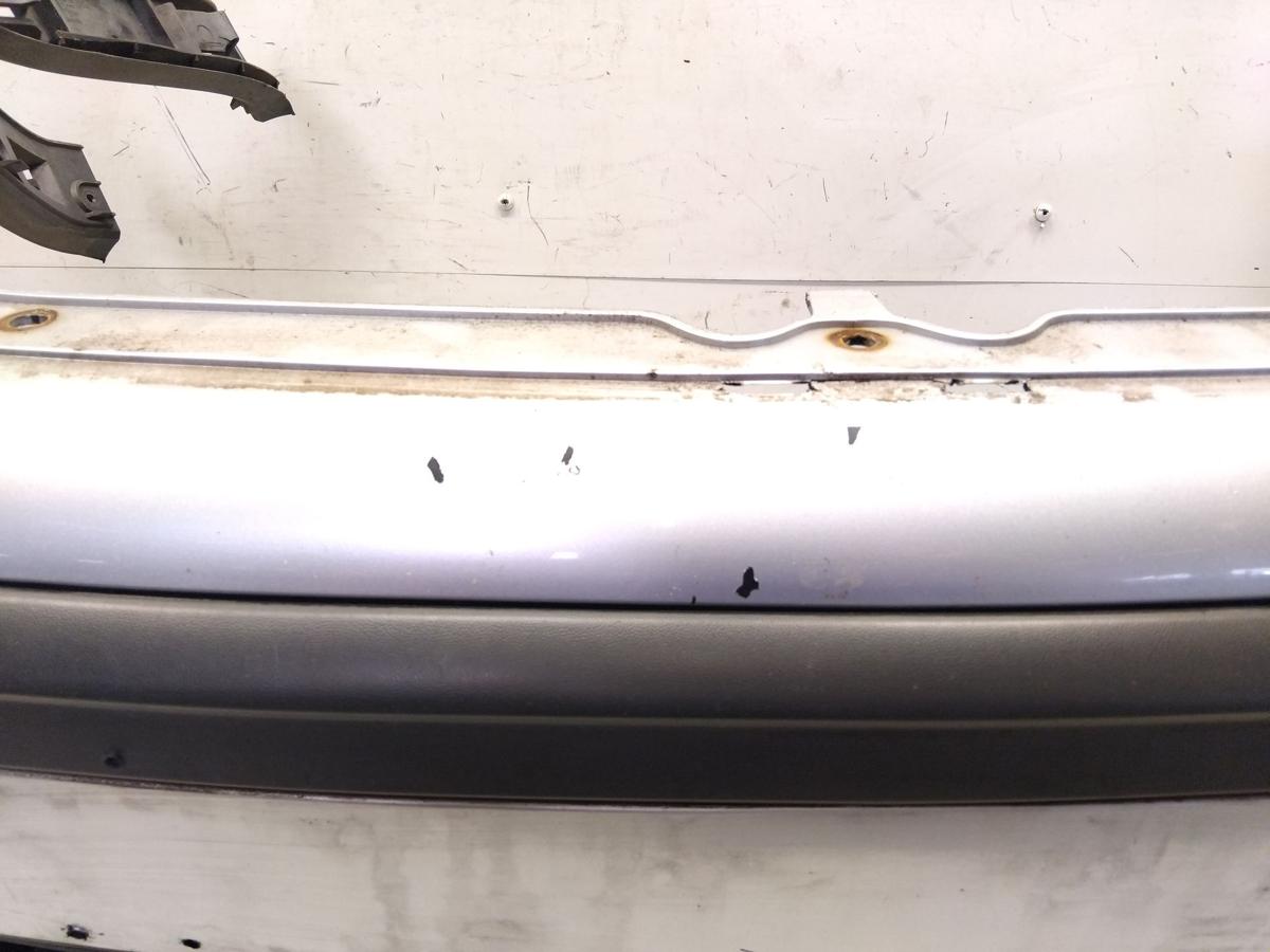 VW Polo 9N1 orig Sto&szlig;stange Sto&szlig;f&auml;nger vorn LA7W reflexsilbermetallic BJ2004