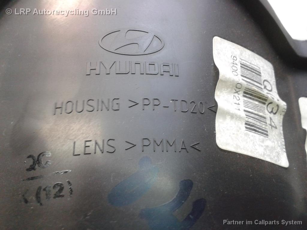 Hyundai I10 PA BJ2010 Tacho Kombiinstrument 94003-0X211