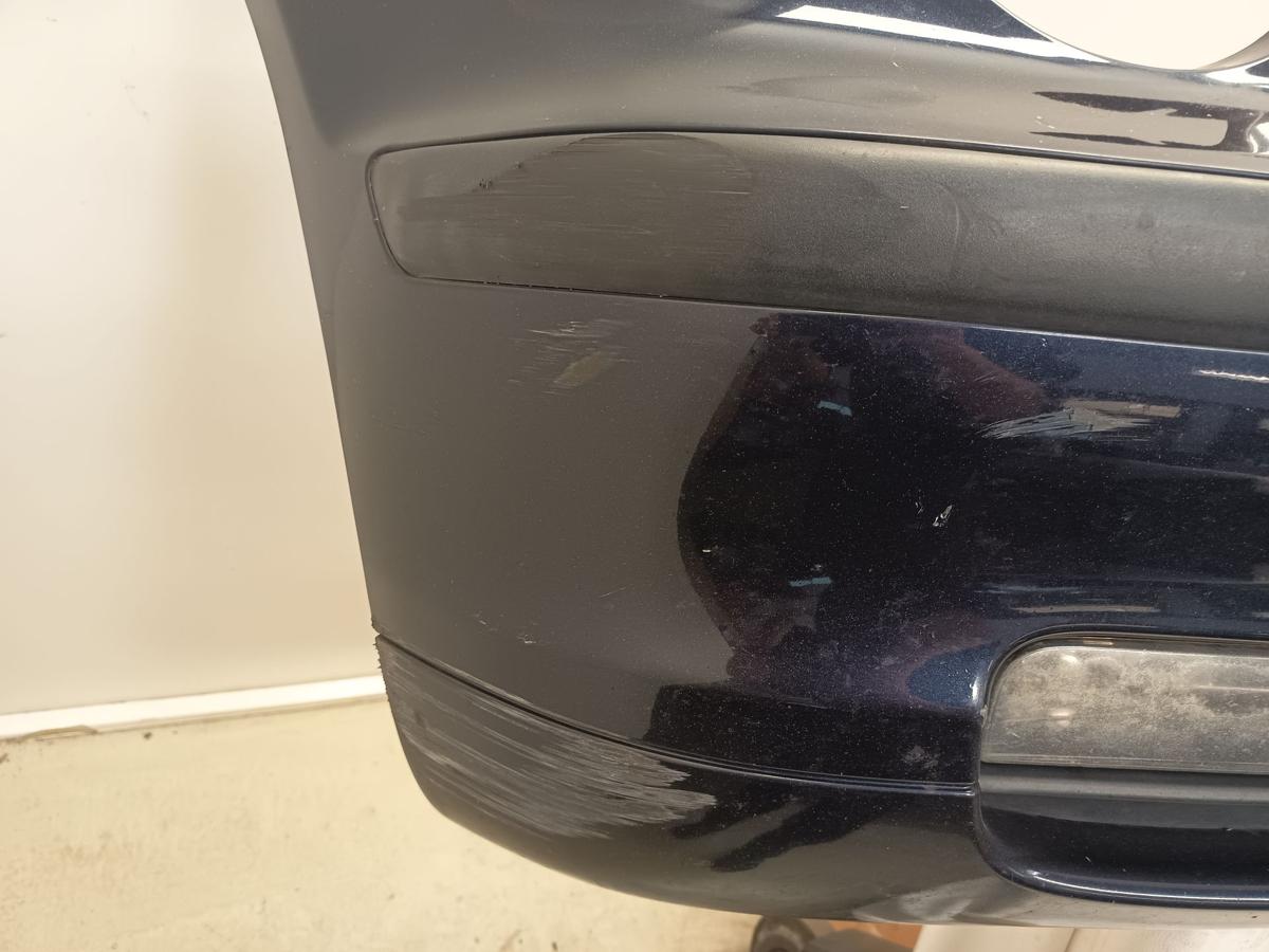 BMW E46 Compact original Stoßstange/Fänger vorn/Front 317 Orientblau Bj 2004