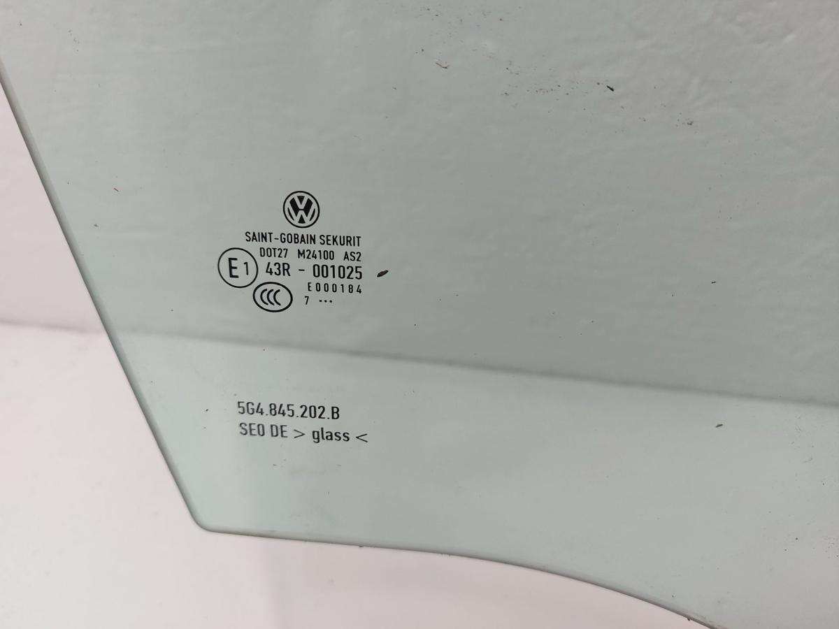 VW Golf 7 VII 5G AU Variant Türscheibe vorn rechts Seitenscheibe Scheibe Color