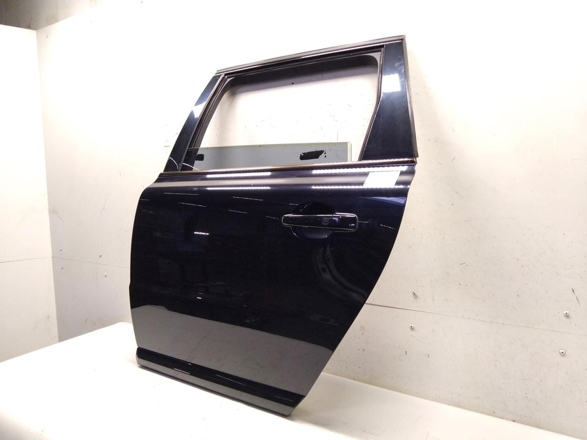 Volvo V70 III Tür hinten links schwarzmetallic black sapphire Bj.2010
