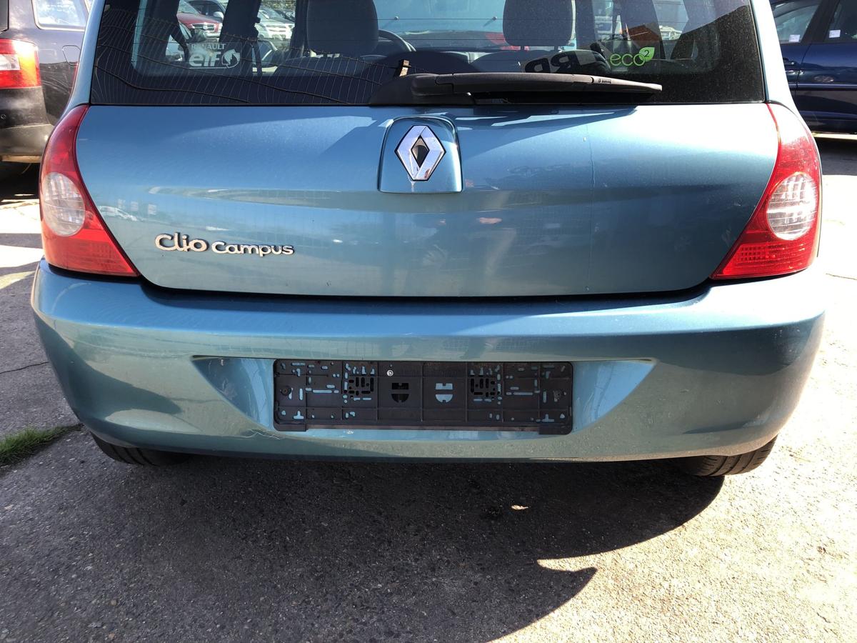 Renault Clio II 2 Campus Sto&szlig;f&auml;nger hinten Hecksch&uuml;rze TEF47 Blau Cyclade