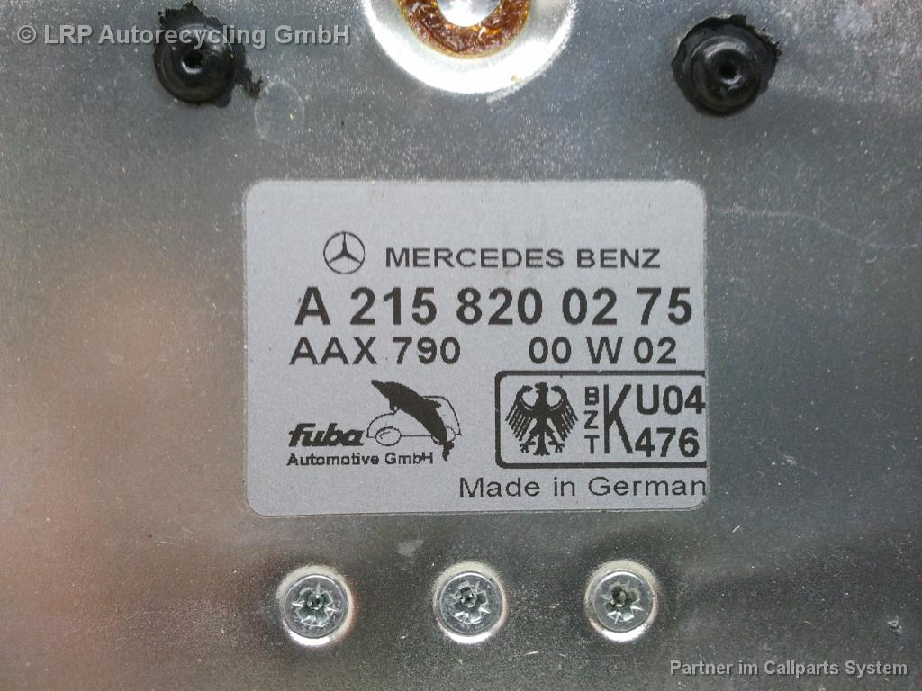 Mercedes Benz C215 Antenne Telefon 2158200275 original