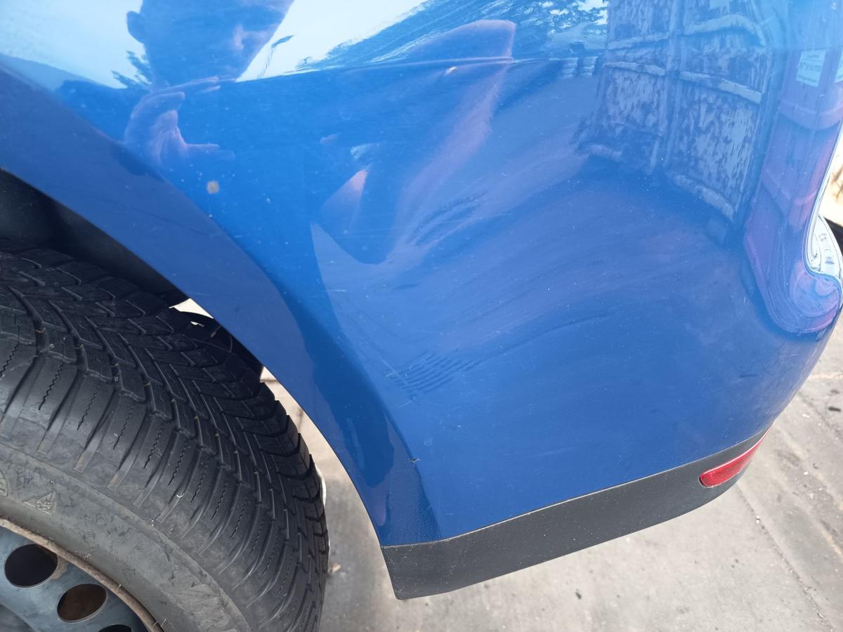 VW Touran GP 1T original Sto&szlig;stange F&auml;nger hinten Heck L5M Indienblau Bj 2009