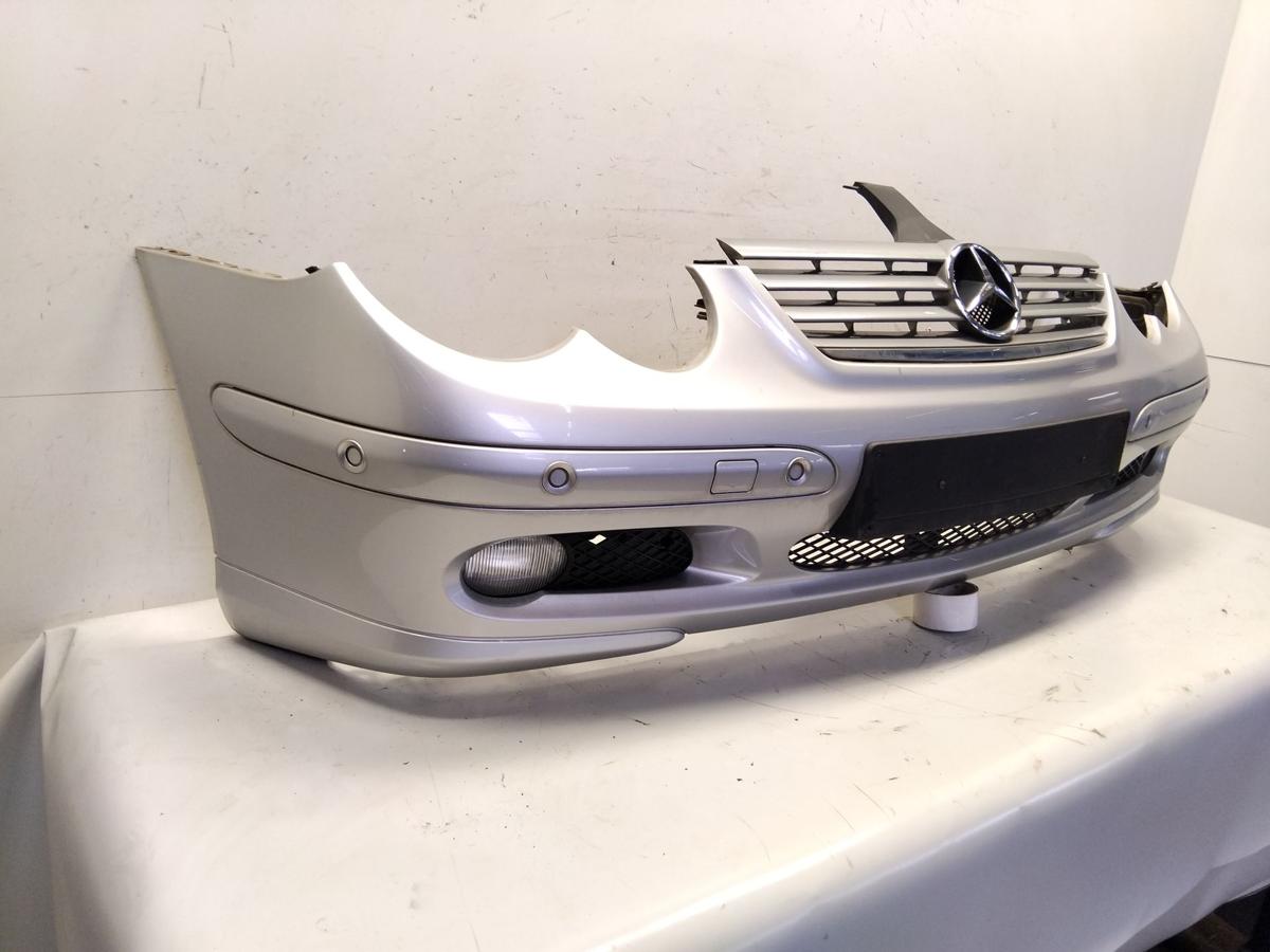 Mercedes C203 Sportcoupe original Sto&szlig;f&auml;nger vorn brillantsilber Bj.2001