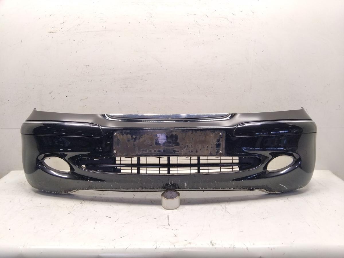 Mercedes A Klasse W168 MOPF original Stossf&auml;nger Sto&szlig;stange vorn BJ2003 696 Nachtschwarz