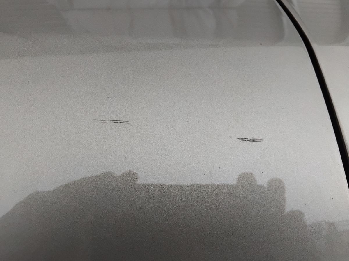 Audi 80 B3 Typ 89 T&uuml;r hinten rechts LY6U Papyrusmetallic BJ1991
