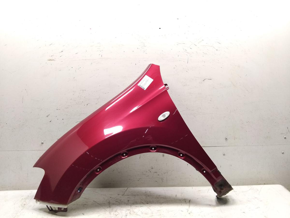 Nissan Qashqai J10 Facelift original Kotfl&uuml;gel vorn links Bj.2011 weinrotmetallic NAJ