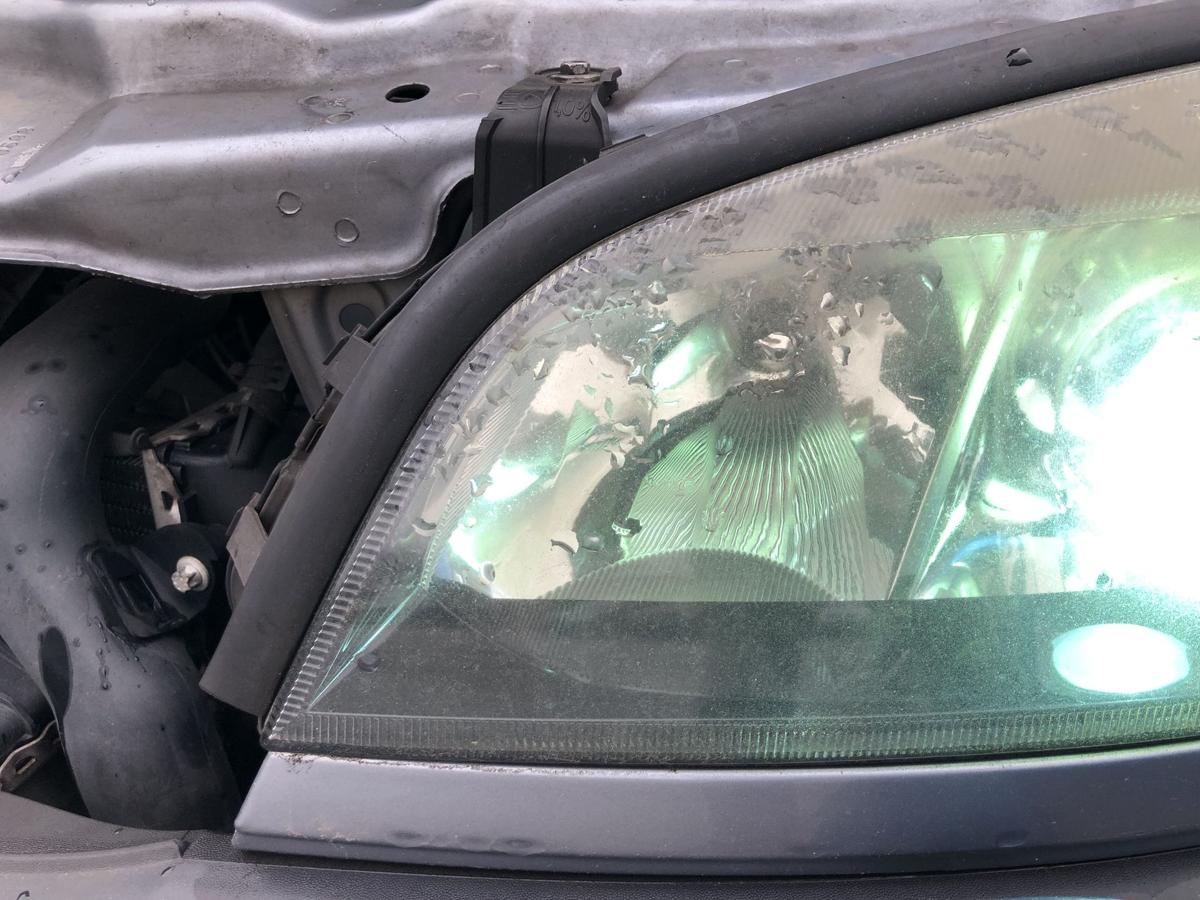 Opel Zafira A Scheinwerfer links Xenon tr&uuml;b 24434826 Frontscheinwerfer