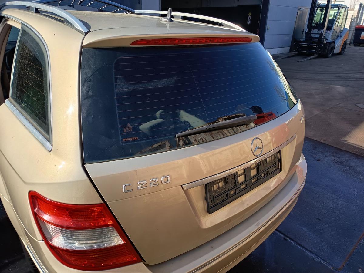 Mercedes S204 T-Modell original Heckklappe mit Scheibe 794 Perlbeige Bj 2009