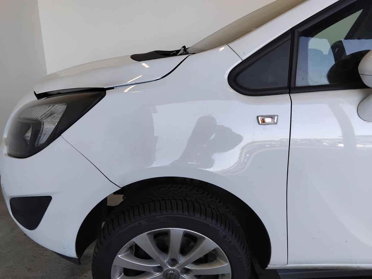 Opel Meriva B original Kotflügel vorn links casablancaweiss BJ2011