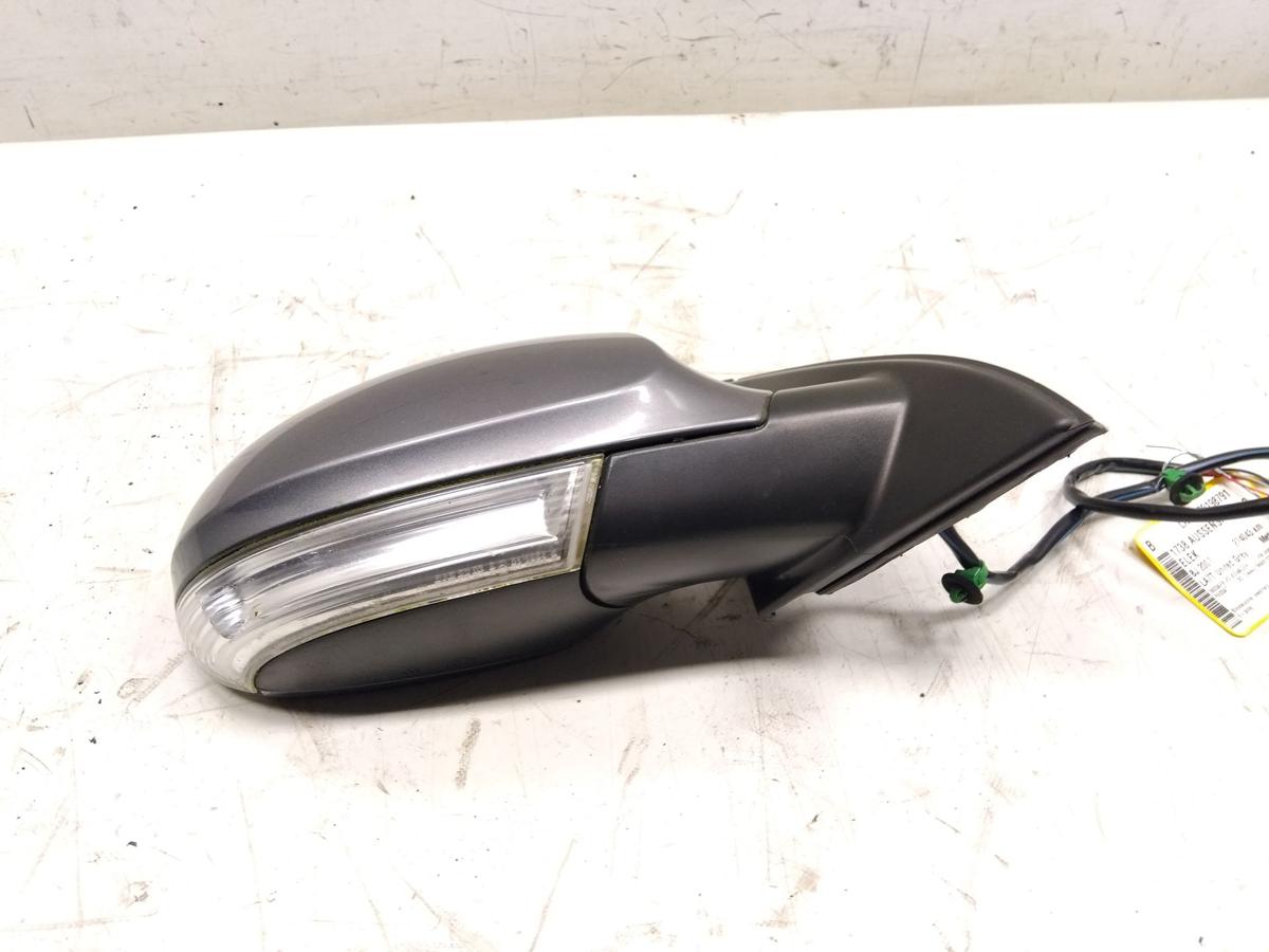 VW Passat 3C orig Au&szlig;enspiegel rechts LA7T United Grey elektrisch beheizt BJ2007