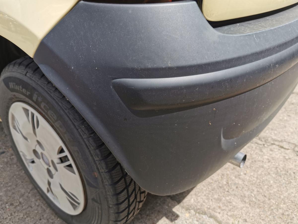 Fiat Panda 169 Stossstange Stossfänger Bumper hinten unlackiert