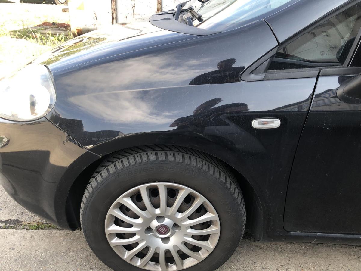 Fiat Punto EVO 199 Kotfl&uuml;gel vorn links Fahrerseite 876 Nero Mille Miglia