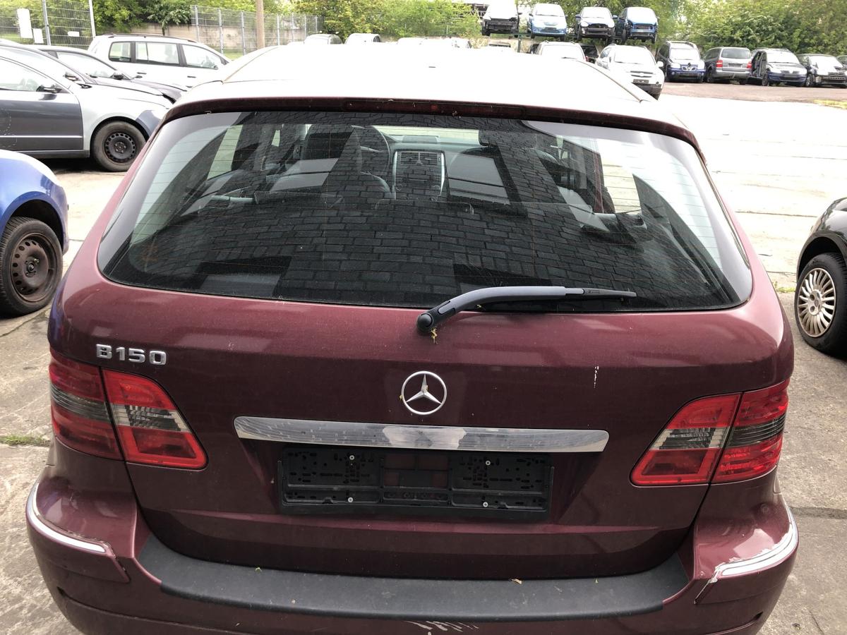 Mercedes B Klasse W245 Heckklappe mit Heckscheibe 597 Saturnrotmet Rohbau