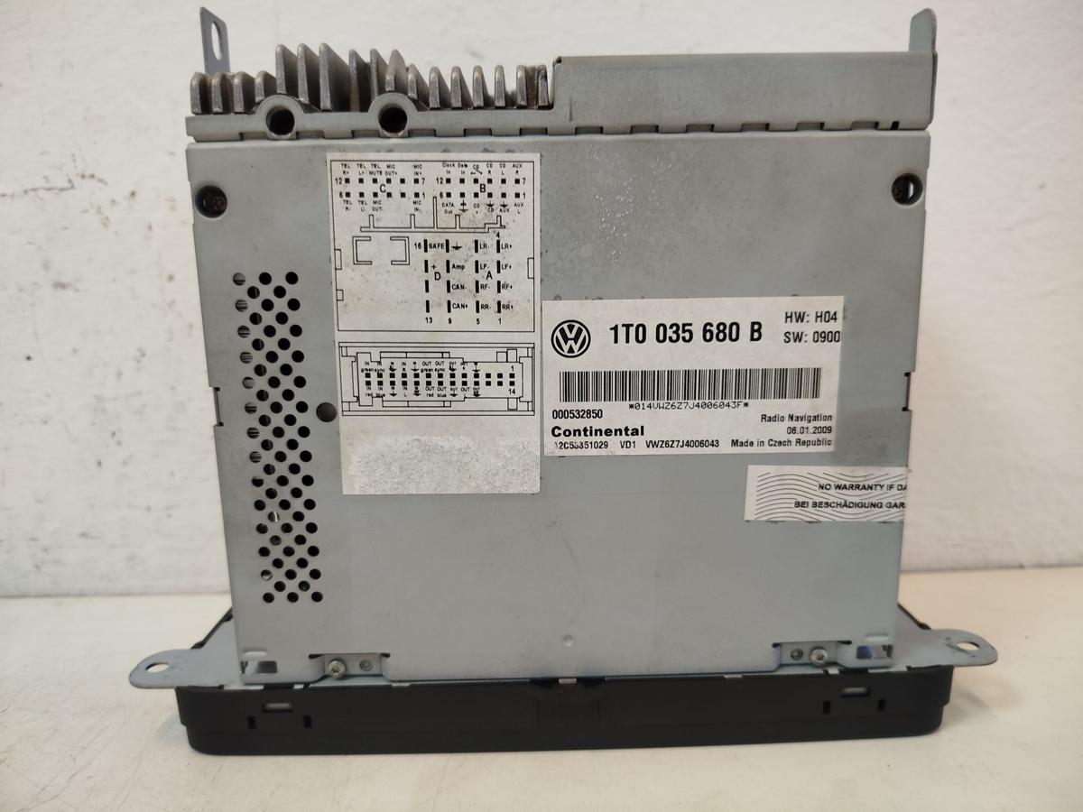VW Passat 3C B6 Radio Navigationssystem RNS510 Navi Autoradio Originalteil