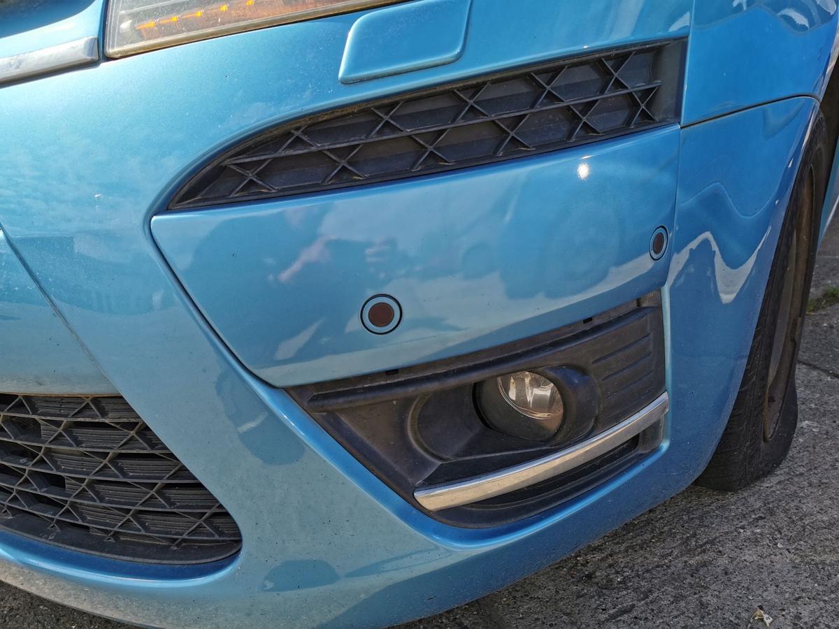 Citroen C4 Picasso U Stossstange Stossfänger Bumper vorn NSW PDC KNY Blau Tivoli