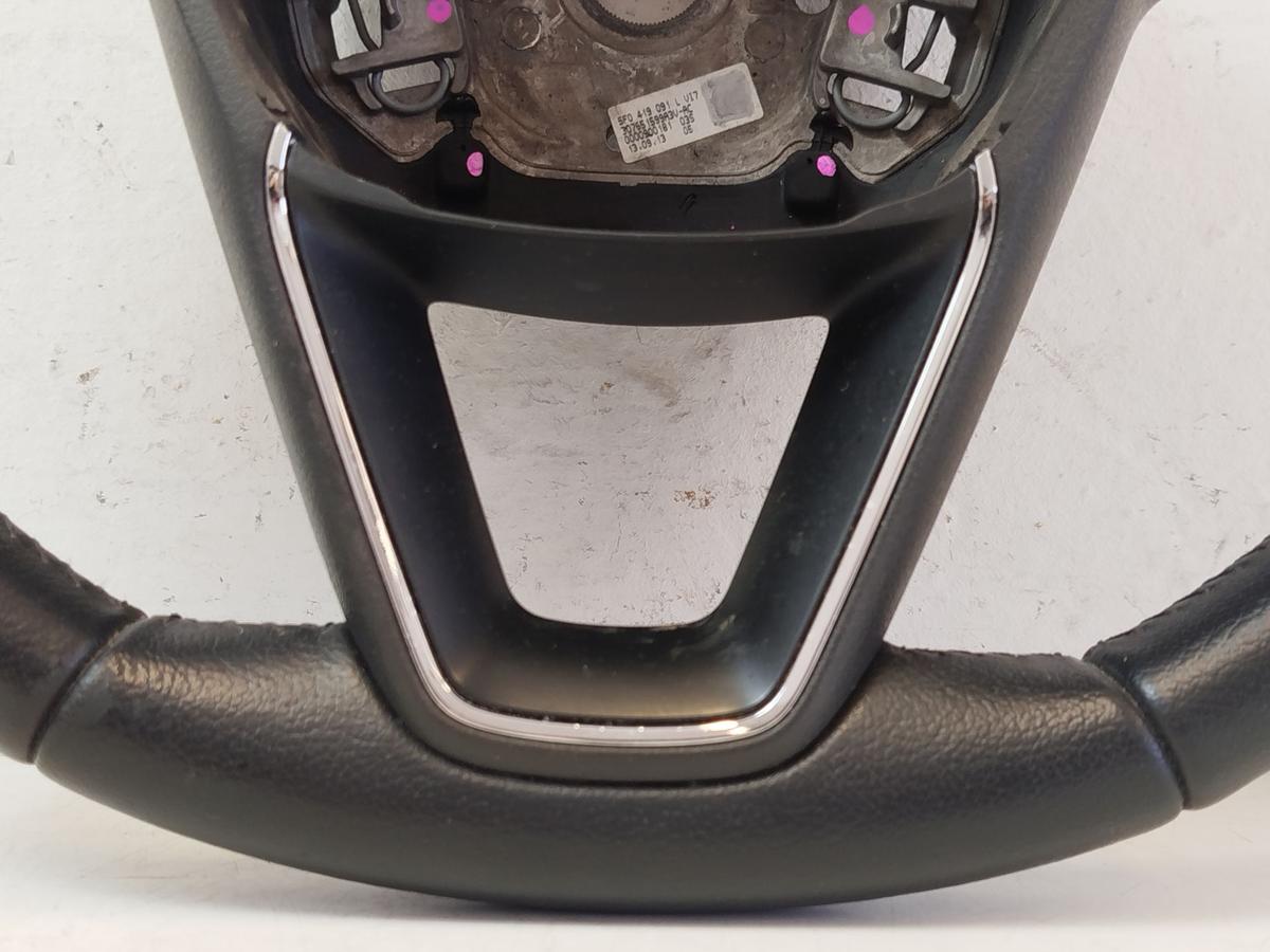 Seat Leon 5F Lenkrad Lederlenkrad 3 Speichen mit Mufu OEM