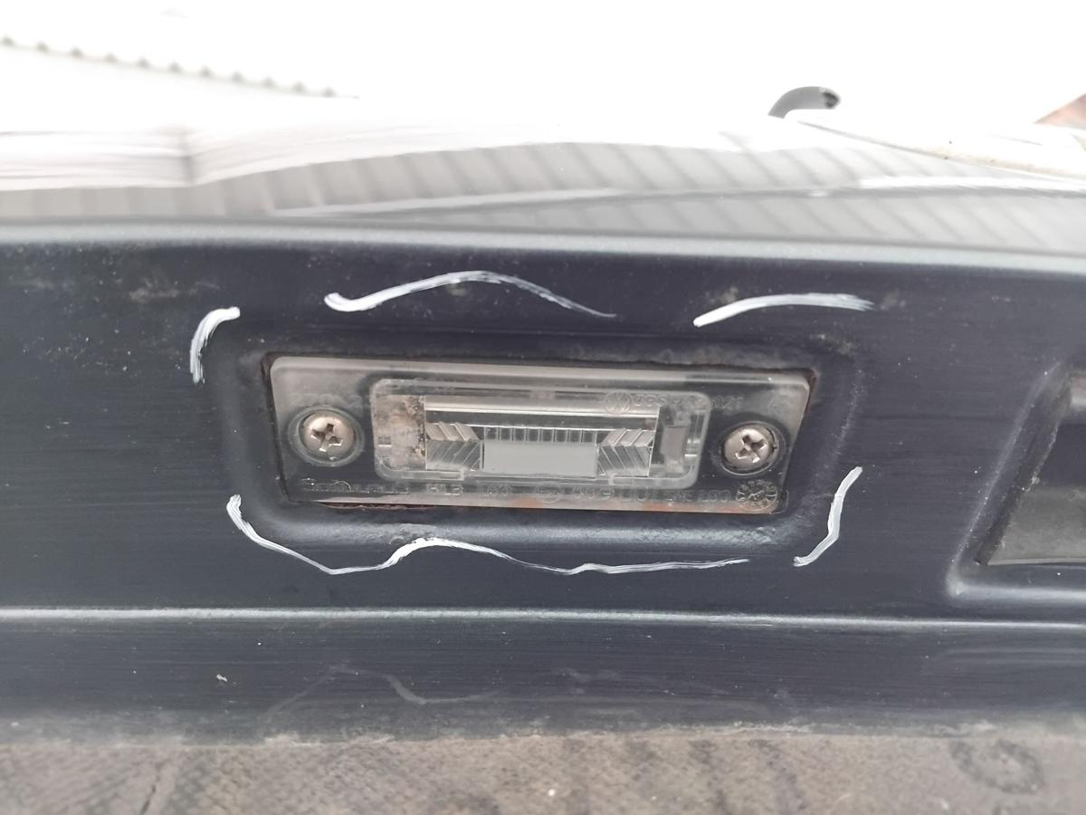 VW Golf Plus 5M Heckklappe LC5F Bluegraphitmetallic mit Heckscheibe BJ2006