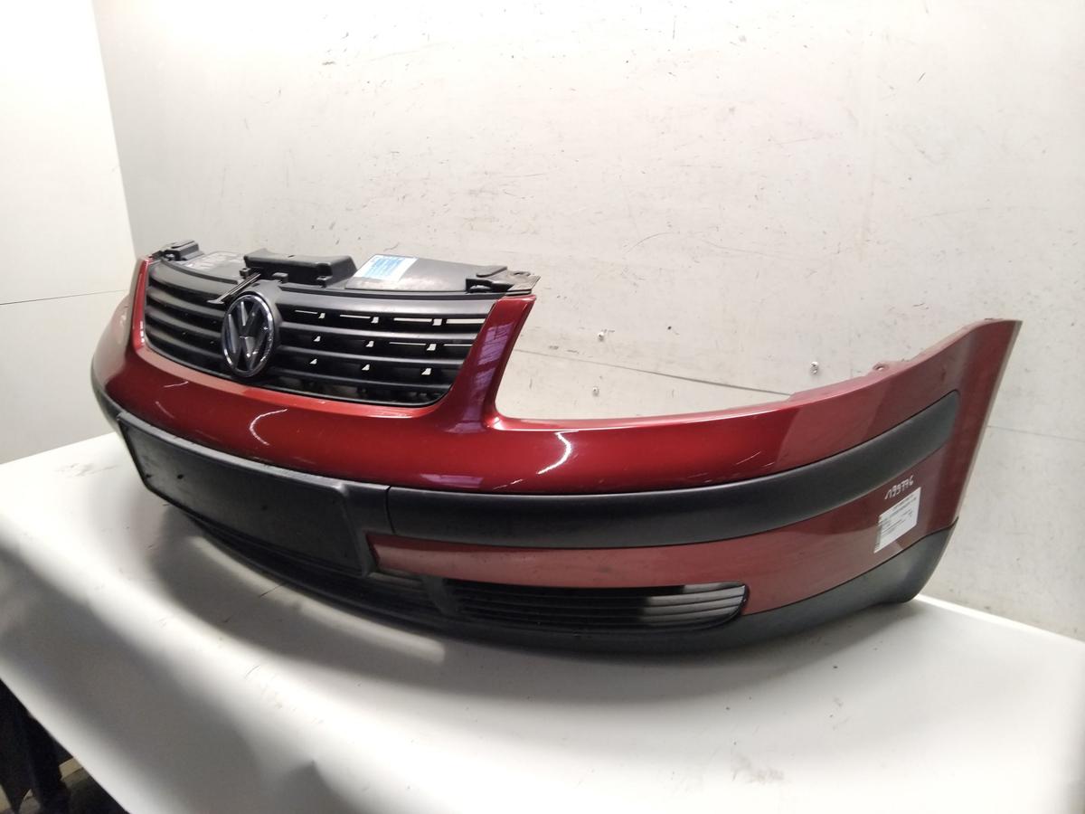 VW Passat 3B original Sto&szlig;f&auml;nger Sto&szlig;stange vorn coloradorotmetallic LB3Y BJ1997