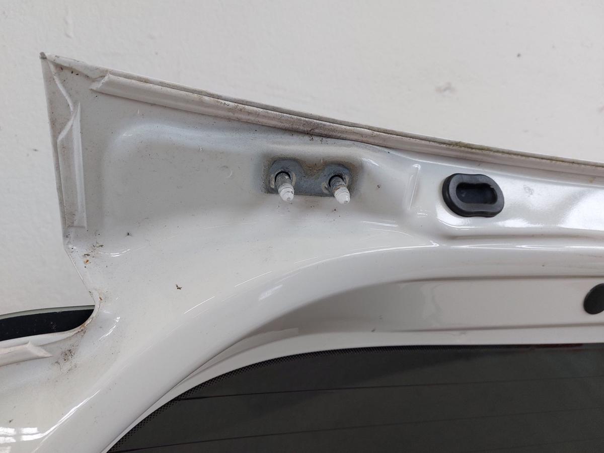 Seat Ibiza 6J Heckklappe mit Heckscheibe im Rohbau nur 5 t&uuml;rer LB9A Candywei&szlig;