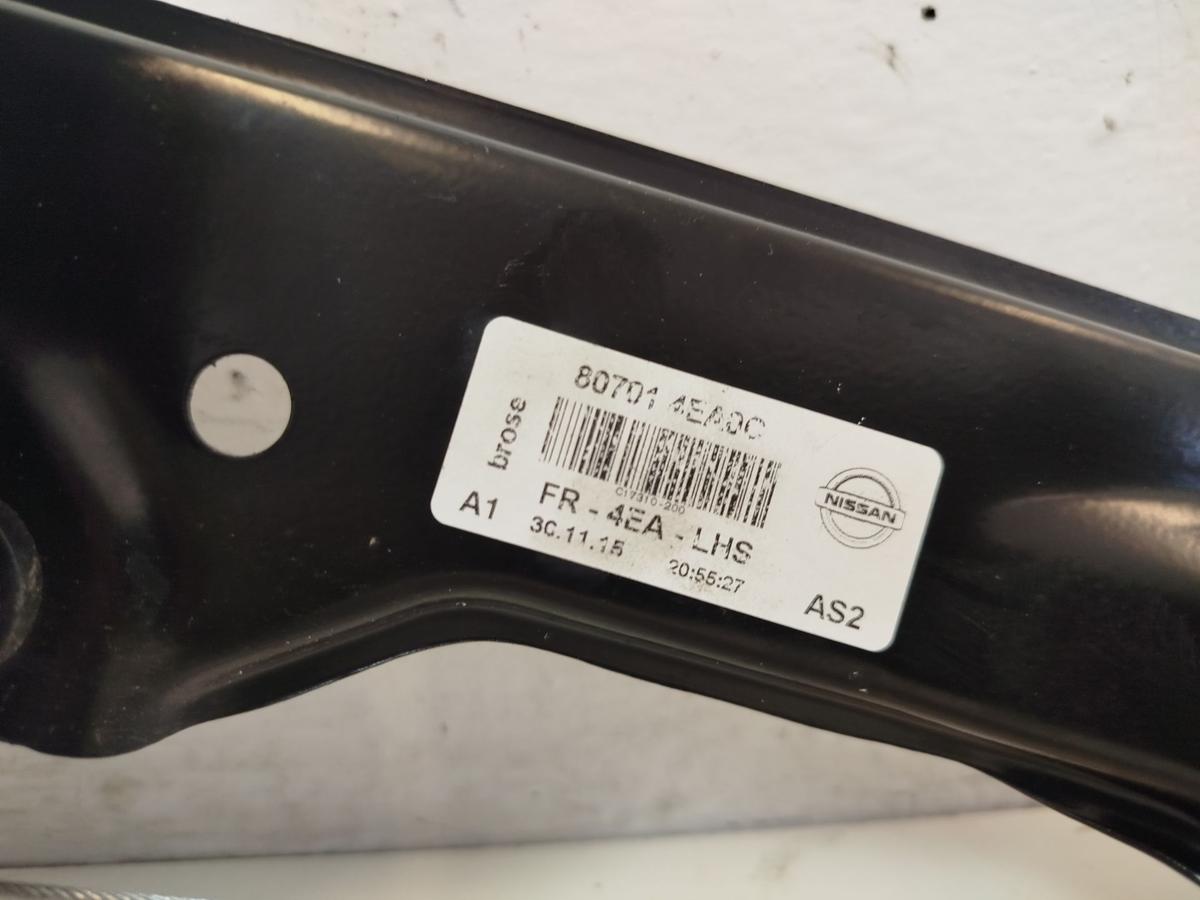 Nissan Qashqai J11 Fensterheber vorn links Fahrert&uuml;r elek Motor mit Mechanik