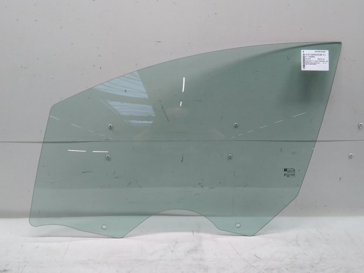 Opel Astra J Türscheibe vorn links grüncolor 5-Türer Bj.2013