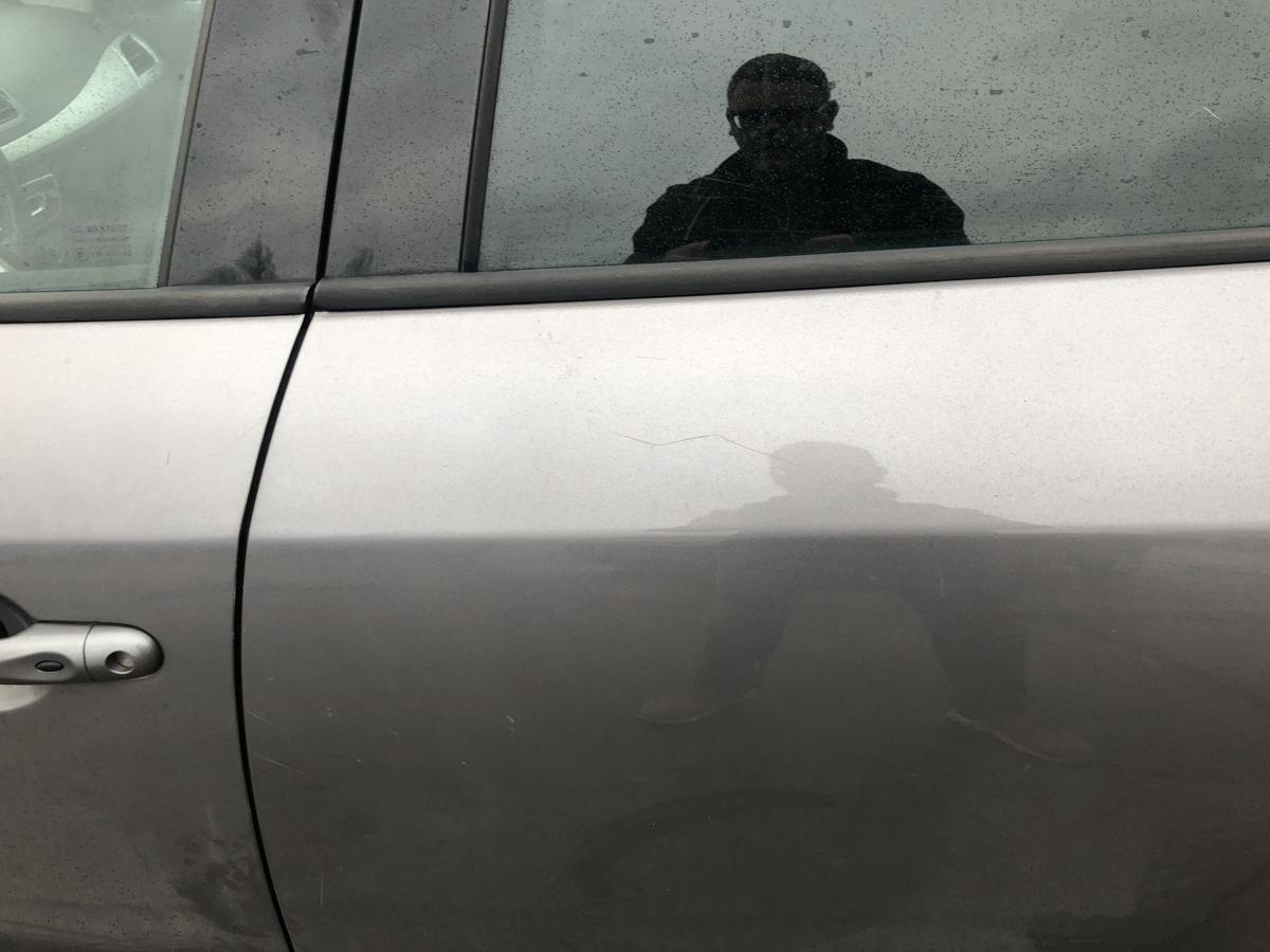 Renault Megane III 3 T&uuml;r hinten links Fondt&uuml;r im Rohbau TEKNG graumet