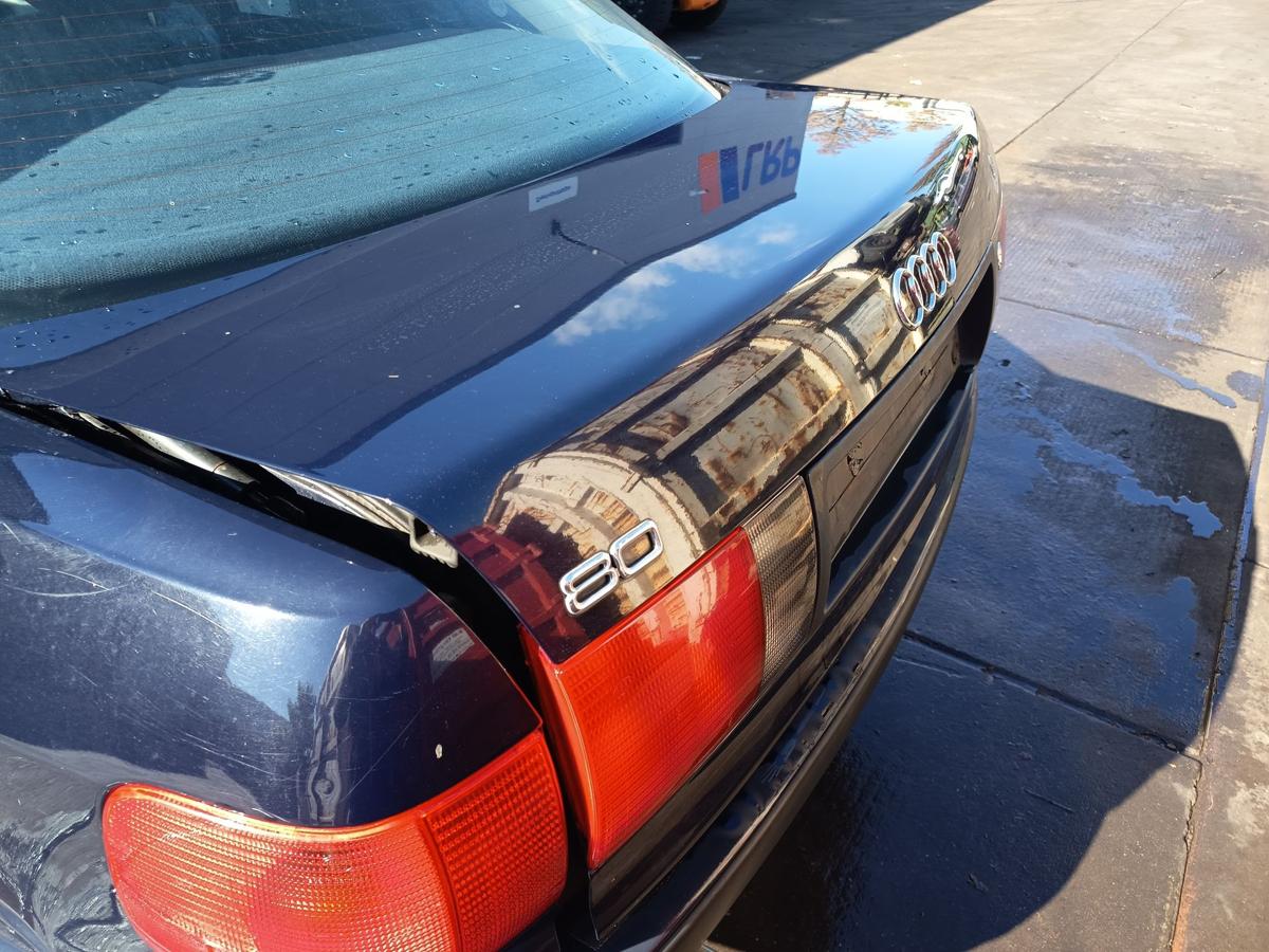 Audi 80 B4 8C original Heckklappe Deckel hinten Y5K Brilliantblau Bj 1994