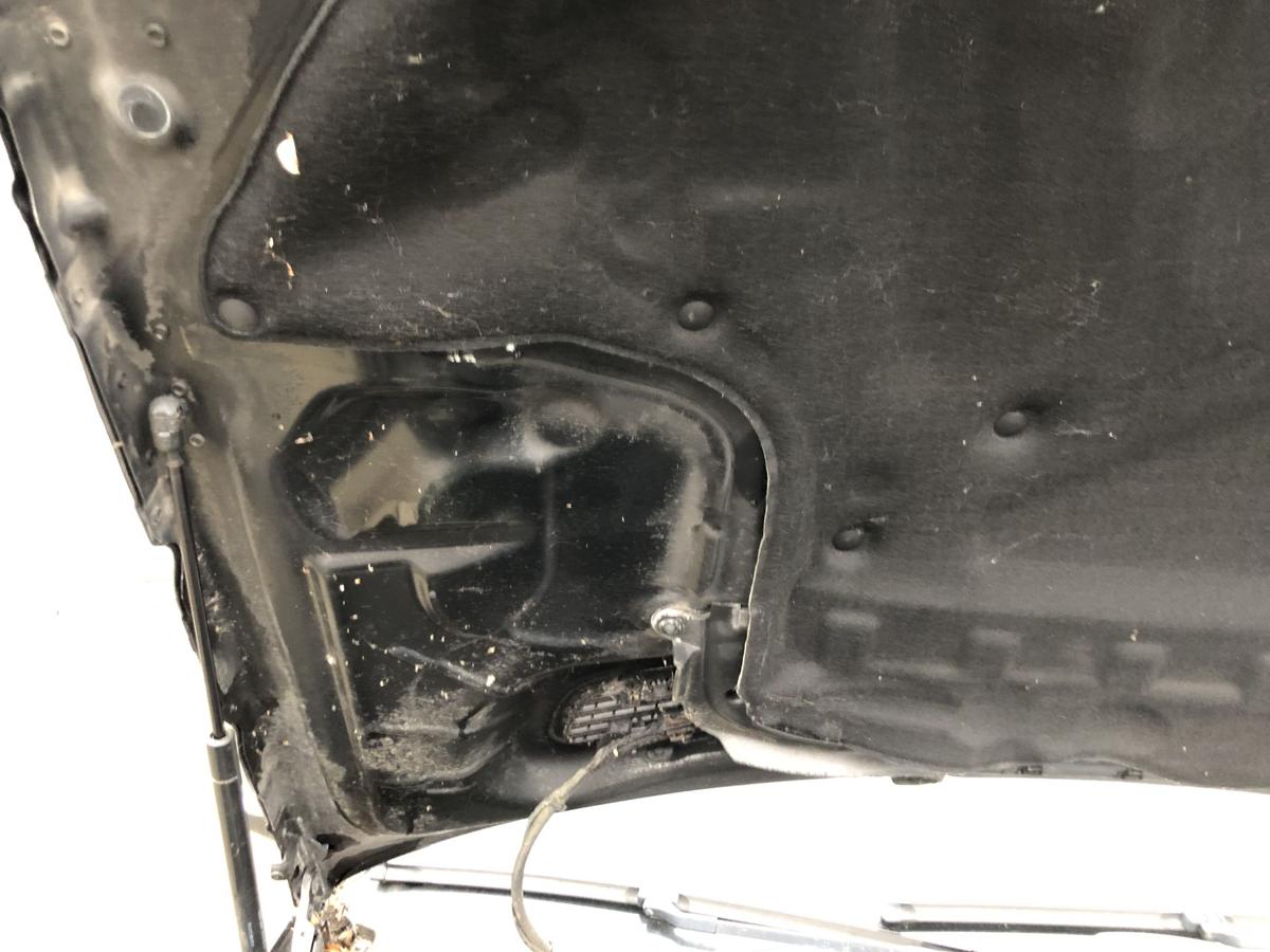 Mercedes W211 S211 E Klasse Motorhaube Bonnet besch&auml;digt ohne Grill schwarz