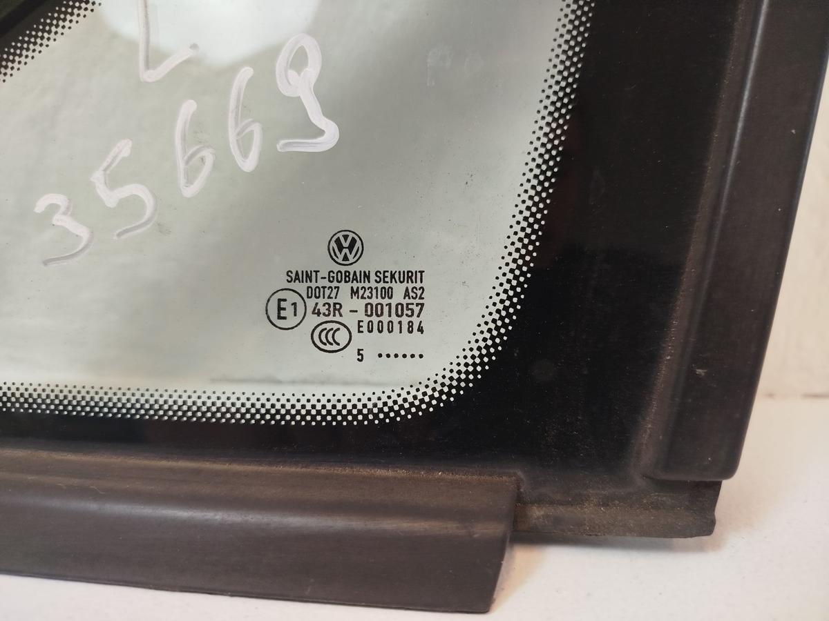 VW Caddy 2K Dreieckscheibe Kotflügel vorn links Scheibe