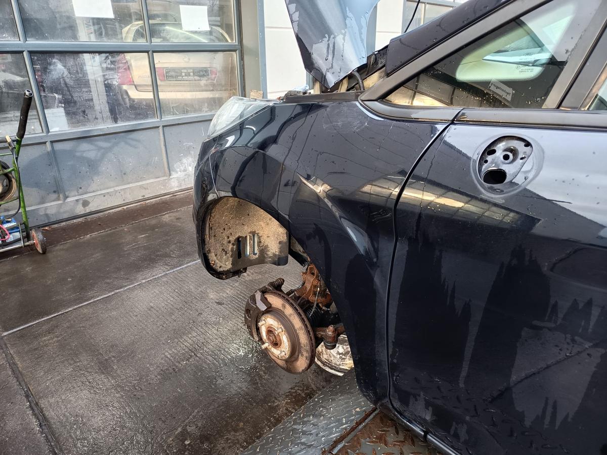 Ford Fiesta VII original Kotfl&uuml;gel links Seitenteil Pantherschwarz Bj 2012