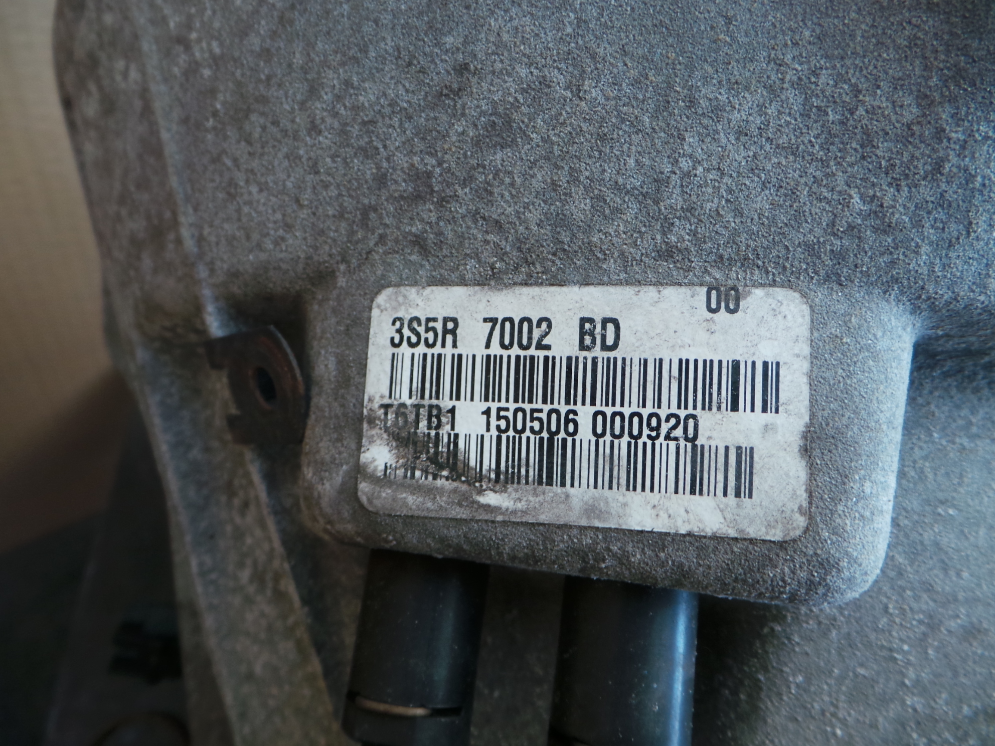 Ford KA BJ06 gebrauchtes 355R7002BD Getriebe 1.3 44KW 79536Km