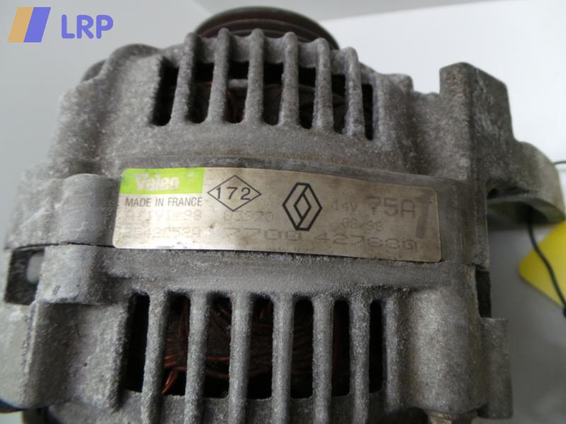 Renault Twingo Bj.1999 Generator Lichtmaschine 75A Valeo 7700427880