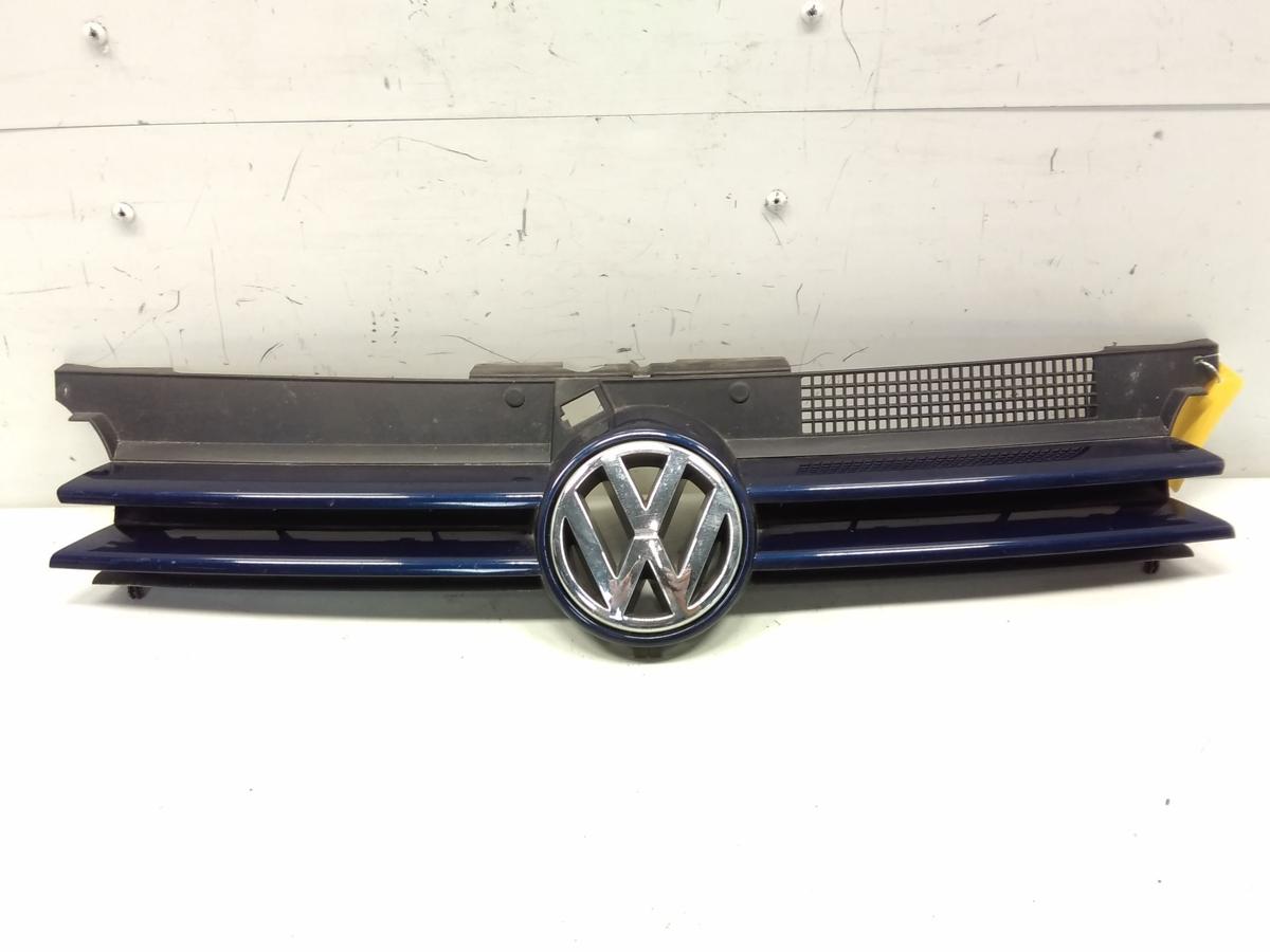 VW Golf 4 1J original K&uuml;hlergrill indigoblaumetallic LB5N mit Emblem Bj.2000