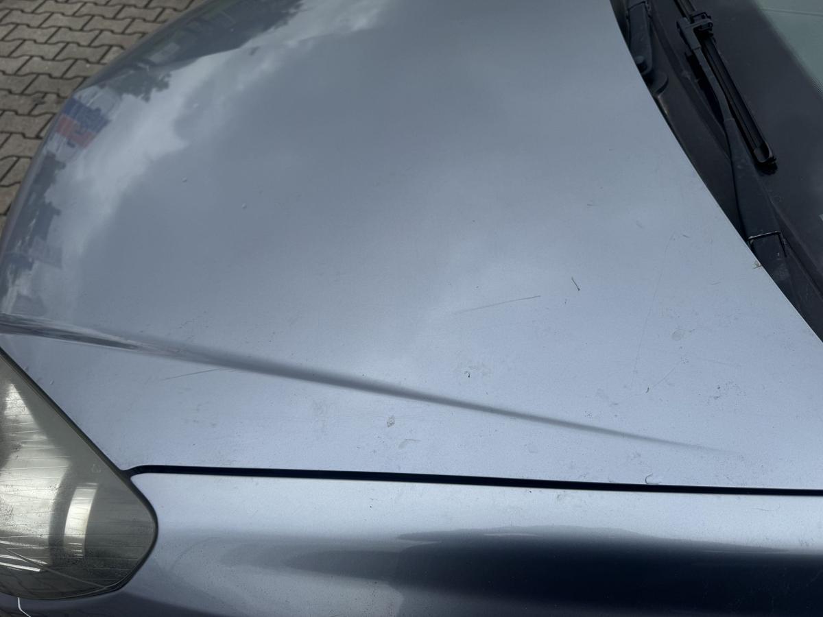 Opel Astra H original Motorhaube Z163 Lichtsilber Lacksch&auml;den Bj.2009