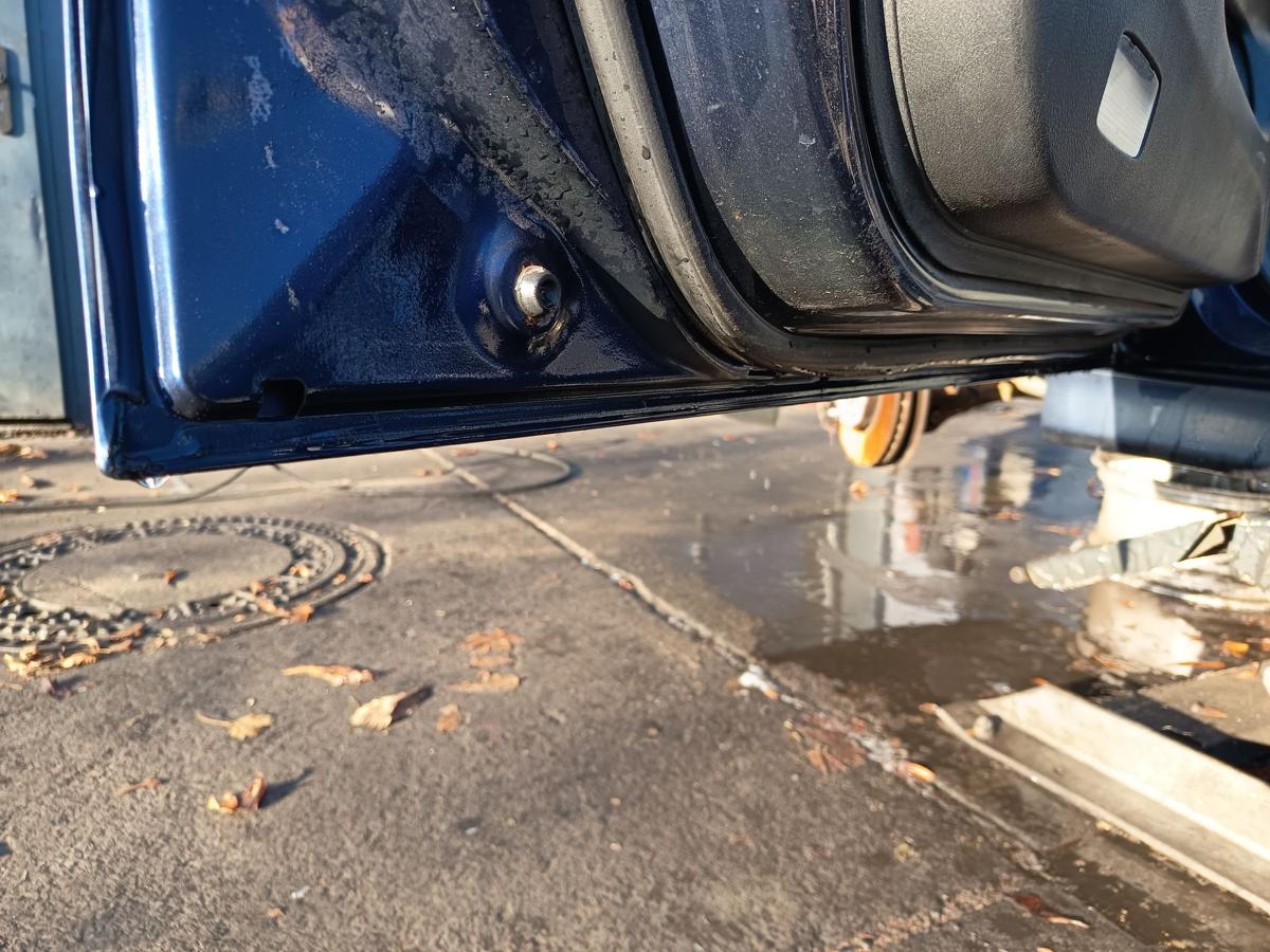 Honda Accord VII Tourer original T&uuml;r vorn links Fahrer Royal Blue Bj 2006