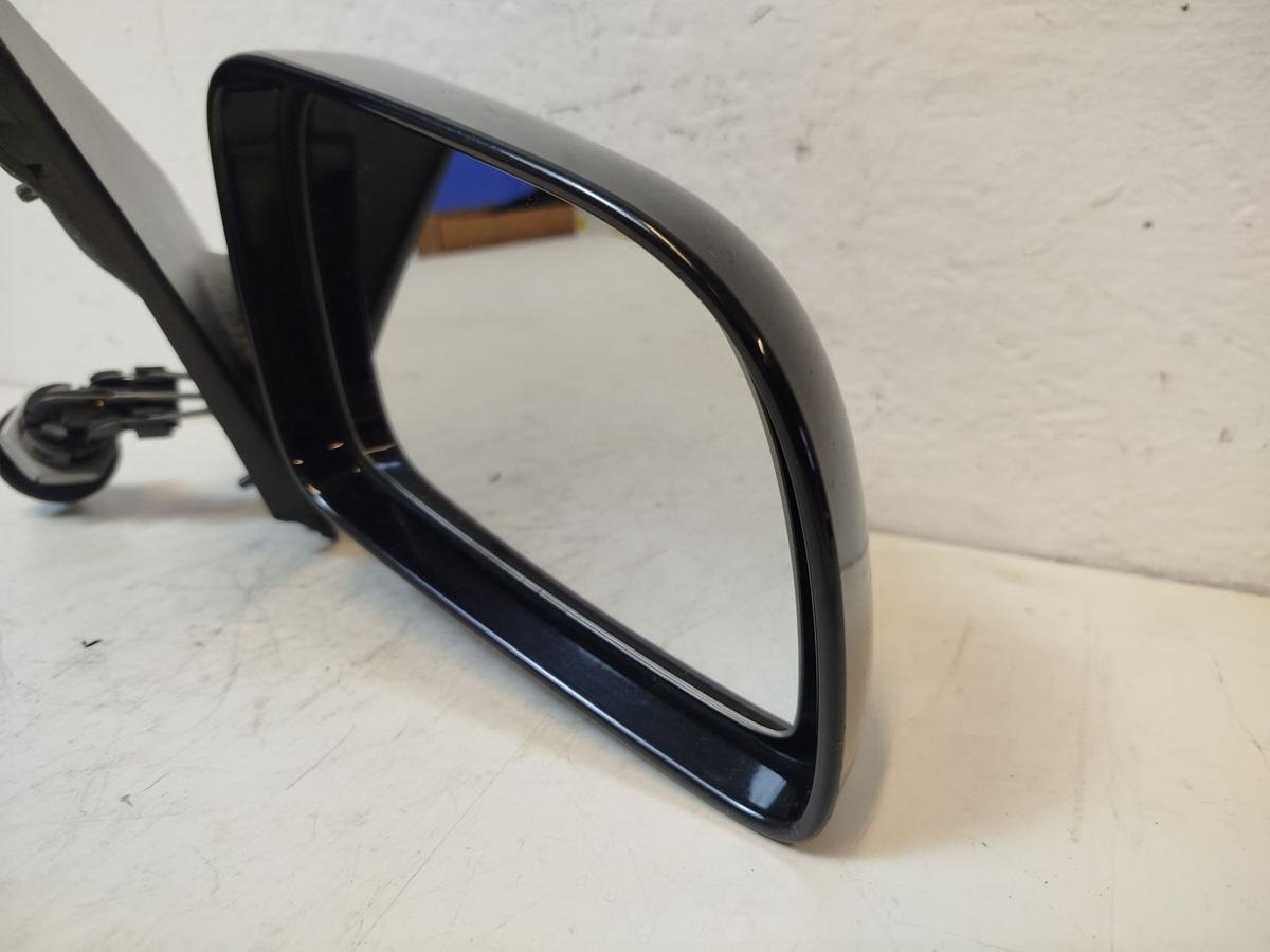 VW Polo 9N1 Aussenspiegel Spiegel R&uuml;ckspiegel rechts man L041 Brilliantschwarz