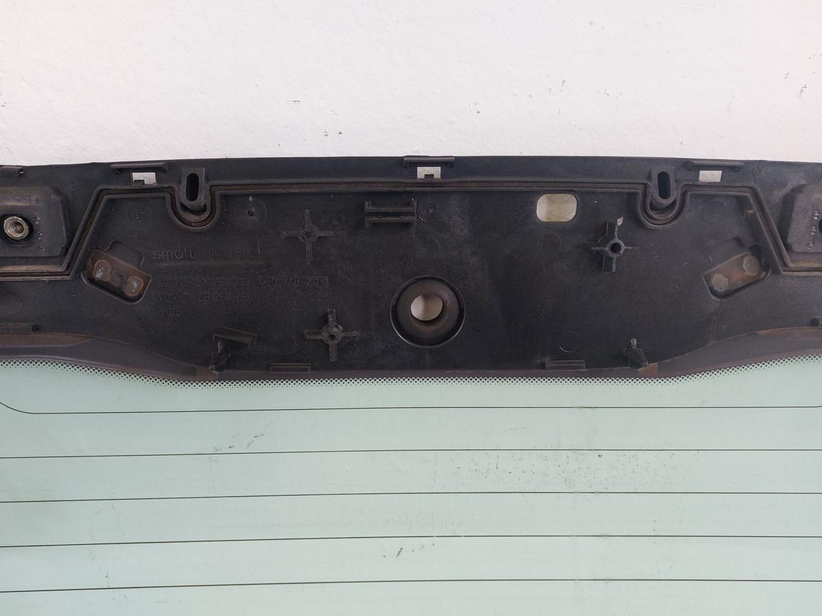 Smart 450 City Coupe Heckscheibe Scheibe hinten Heckklappe Oberteil OEM