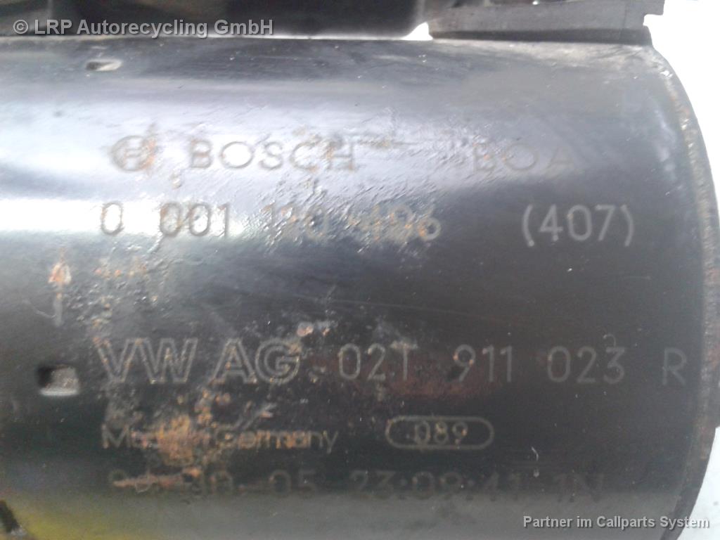 VW Golf 5 Anlasser Starter 1.4 55kw BJ2005