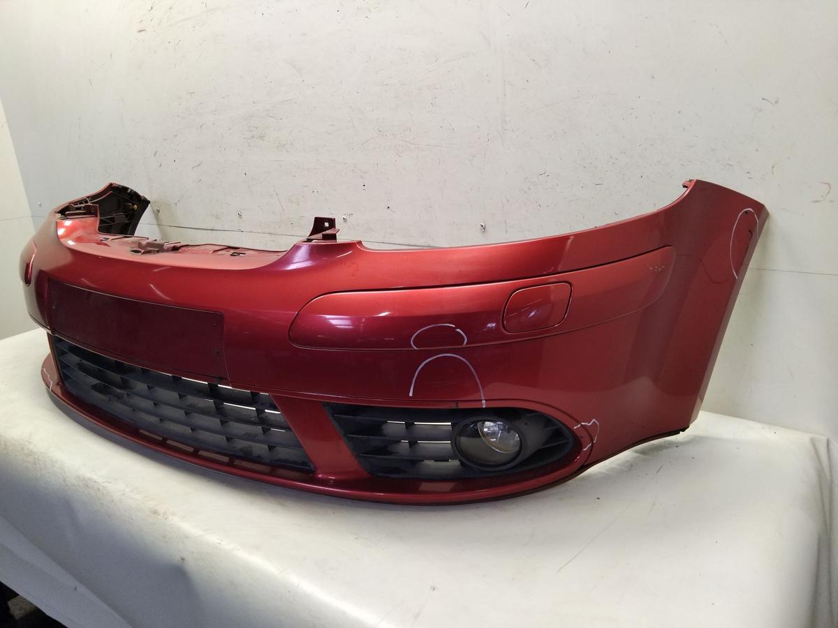 VW Golf Plus 5M original Sto&szlig;stange Sto&szlig;f&auml;nger vorn SRA BJ2006 LA3X Sunsetred