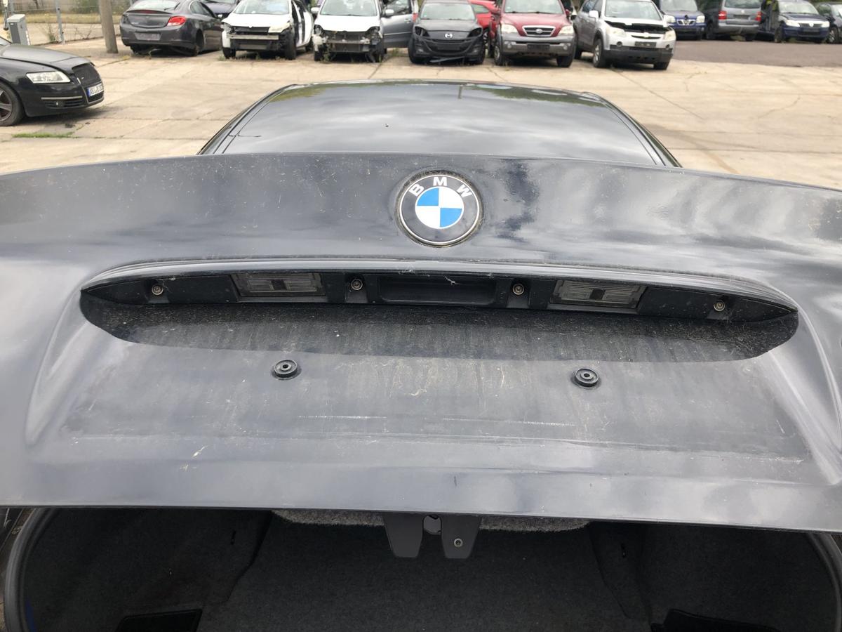 BMW 3er E46 Facelift Heckklappe Heckdeckel Kofferklappe Limo 475/9 Black Saphir