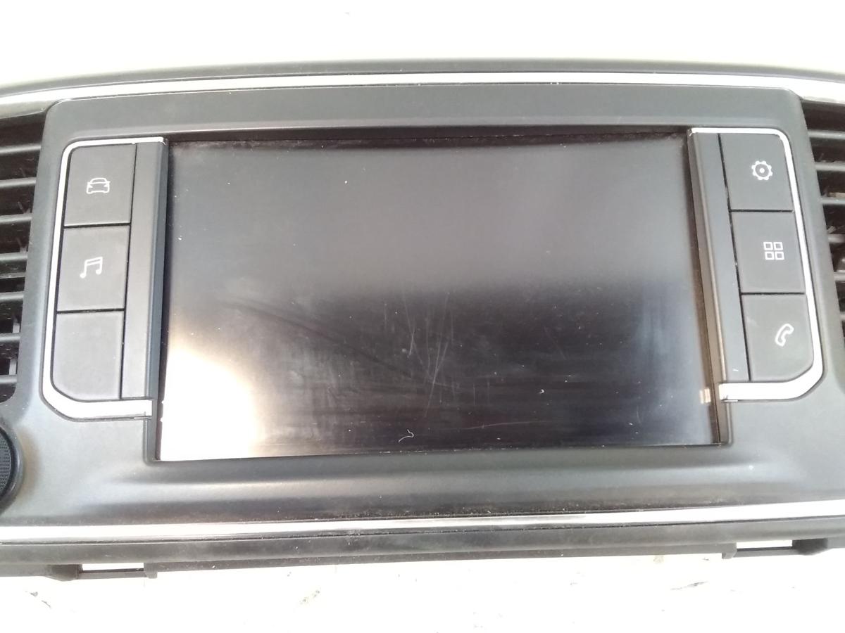 Opel Vivaro C original Radiodisplay Bordmonitor mit Rahmen Bj.2020