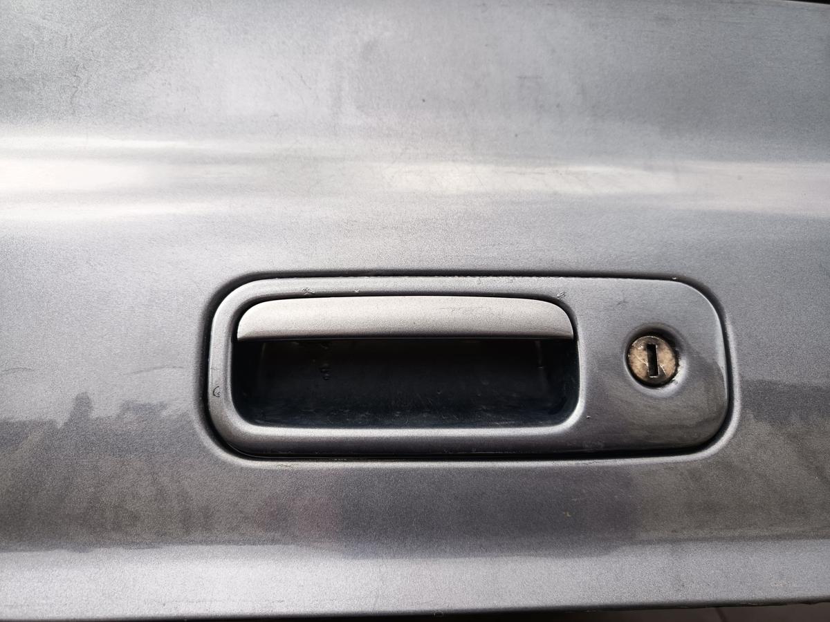 VW Sharan original Heckklappe mit Scheibe LR7K grau Baujahr 2009