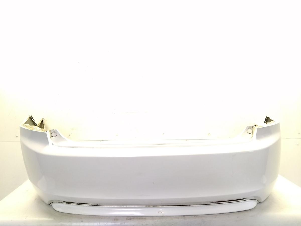Honda Accord 7 CN1 Limousine original Sto&szlig;stange Stossf&auml;nger hinten weiss BJ2004