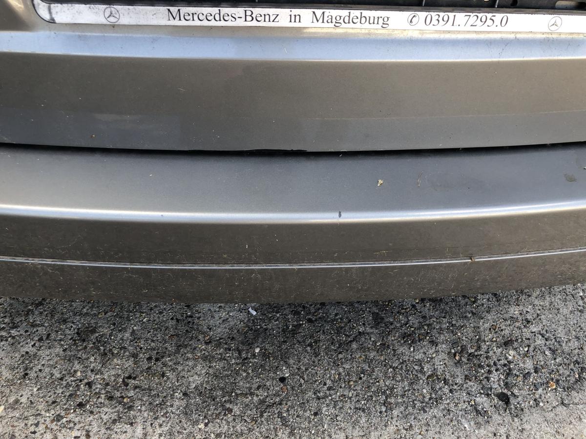 Mercedes B Klasse W245 Sto&szlig;f&auml;nger hinten Hecksch&uuml;rze Hecksto&szlig;stange 748 grau